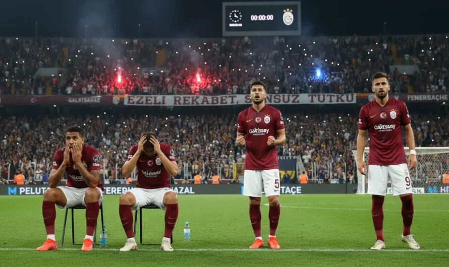 Trabzonspor’un Galatasaray Maçı Öncesi Sarı Kart Alarmı: Dört Kritik Oyuncu