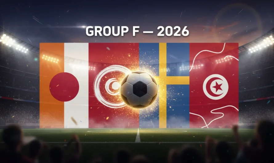 2026 Dünya Kupası F Grubu: Futbolun Dört Renkli Mücadelesi