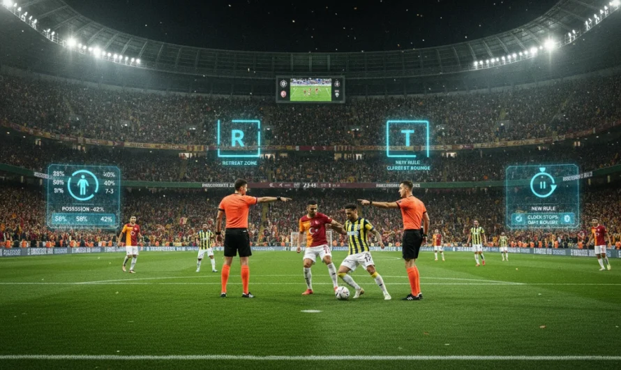 Süper Lig’de 5 Saniye Kuralı ve Yeni Dünya Kupası Düzenlemeleri